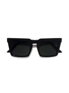 Квадратные солнцезащитные очки 51 мм Clean Waves, черный