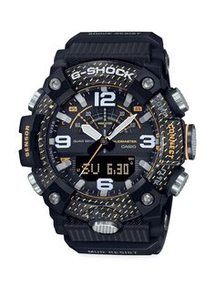 Часы Master of G Mudmaster с углеродным и полимерным ремешком G-Shock, черный