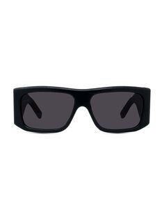 Солнцезащитные очки прямоугольной формы 4G 58 мм Givenchy, черный