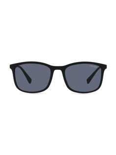 Солнцезащитные очки Linea Rossa 56MM с пропионатом Prada Sport, черный