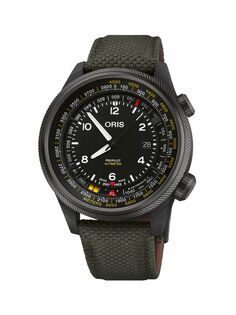 Часы ProPilot из карбона, титана и текстиля с высотомером Oris, черный