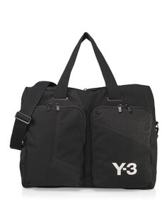 дорожная сумка с логотипом Y-3, черный