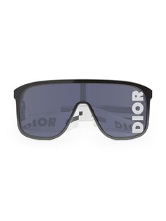 Солнцезащитные очки Diorfast M1I Shield Dior, черный