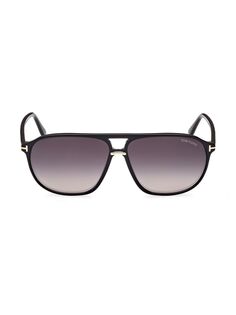 Солнцезащитные очки Bruce 61MM Navigator Tom Ford, черный