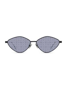 Зеркальные солнцезащитные очки GV Speed 57MM Givenchy, черный