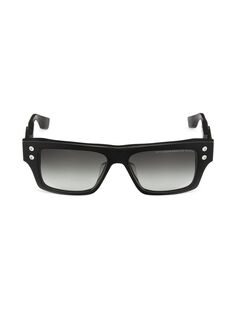 Прямоугольные солнцезащитные очки Grandmaster Seven 57 мм DITA Eyewear, черный