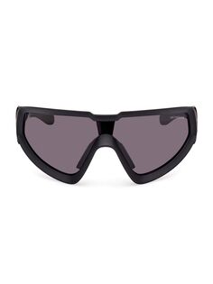 Солнцезащитные очки Wrapid с инжекционным покрытием Moncler, черный