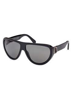 Солнцезащитные очки 62MM Moncler, черный