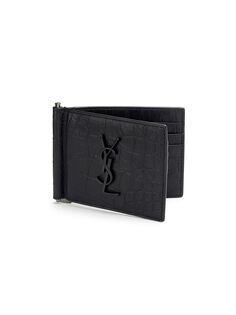 Бумажник Portodoll Bifold Saint Laurent, черный
