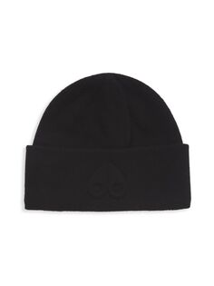шапка с логотипом Wolcott Moose Knuckles, черный