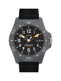 Часы Expedition из переработанного пластика Timex, черный