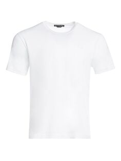 Хлопковая футболка с круглым вырезом Nash Face Acne Studios, белый