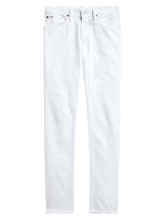 Узкие прямые джинсы Varik Polo Ralph Lauren, белый
