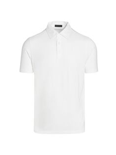 Рубашка поло Core Solid Saks Fifth Avenue, белый