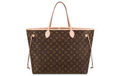 Сумка большая на одно плечо Louis Vuitton Neverfull, коричневый