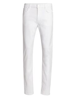 Японские джинсы узкого кроя Brando стрейч MONFRÈRE, белый