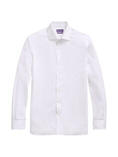 Классическая рубашка Астон Ralph Lauren Purple Label, белый