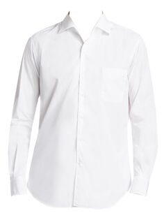 Хлопковая рубашка Andre на пуговицах Loro Piana, белый