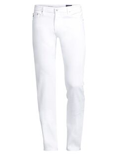 Эластичные зауженные джинсы Tellis AG Jeans, белый