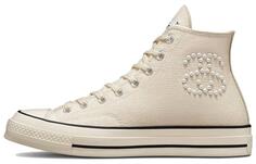 Кеды Converse Chuck Taylor All-Star 70 Hi Stussy Fossil, бежевый