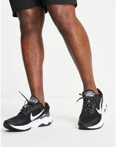 Черно-белые кроссовки Nike Training Renew Ride 3