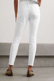 FRAME джинсы скинни Le High, белый