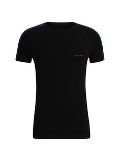Легкая футболка из смесовой шерсти Falke, черный