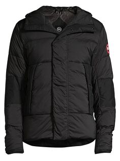 Пуховик Armstrong с капюшоном Canada Goose, черный