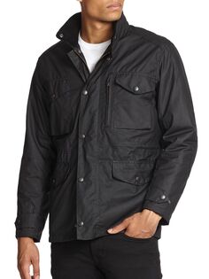 Вощеная куртка Barbour Sapper Barbour, черный