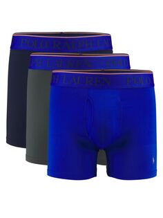 Комплект из 3 трусов-боксеров Polo Ralph Lauren, синий