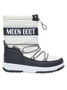 Ботинки Sport Moon для маленьких мальчиков и мальчиков Moon Boot, черный