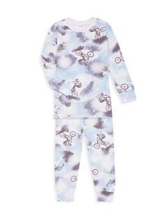 Пижамный комплект с принтом BMX для мальчика, состоящий из двух предметов Esme, разноцветный