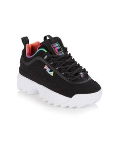 Кроссовки Little Kid&apos;s и Kid&apos;s Disruptor II FILA, разноцветный