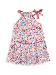 Мини-платье Carine для маленьких девочек Poupette St Barth