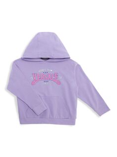 Худи с логотипом Little Girl&apos;s &amp; Girl&apos;s &apos;Goddess Team&apos; Versace, фиолетовый