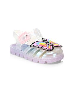 Желеобразные сандалии с единорогом для маленьких девочек и девочек Sophia Webster, разноцветный