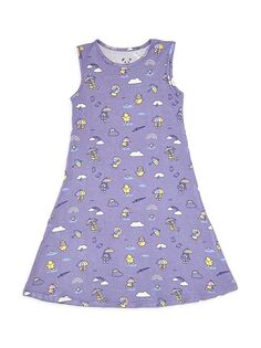 Платье с радужным мишкой для маленьких девочек и маленьких девочек Bellabu Bear