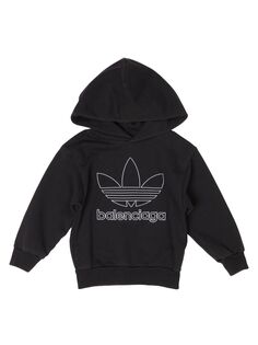 Детская худи Balenciaga / Adidas Balenciaga, черный