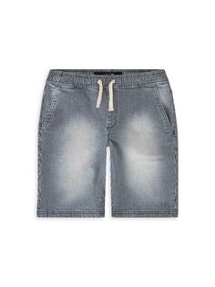 Джинсовые шорты в полоску для маленьких мальчиков и мальчиков Joe&apos;s Jeans, нави