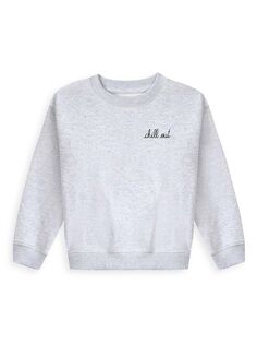 Толстовка Chill Out для малышей и детей Maison Labiche, серый