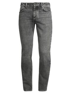 Узкие модульные джинсы Lou Neuw Denim, черный