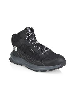 Маленькие детские и молодежные ботинки Fastpack Hiker Mid-Top The North Face, черный