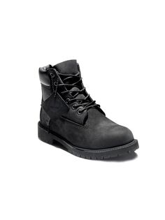 Детские 6-дюймовые непромокаемые ботинки премиум-класса Timberland, черный