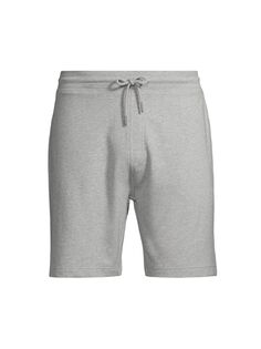 Хлопковые шорты с эффектом стирки Crown Lava Peter Millar, серый