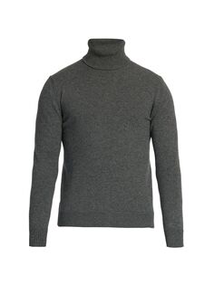 Кашемировый свитер с воротником под горло DOLCE&amp;GABBANA, серый