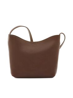 Кожаная сумка через плечо Le Laudi Il Bisonte, коричневый