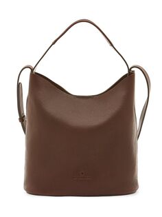 Кожаная сумка-мешок Le Laudi Il Bisonte, коричневый