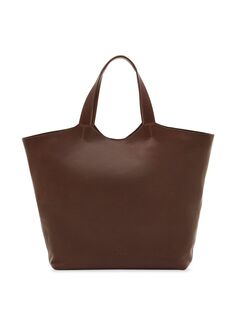 Кожаная большая сумка Le Laudi Il Bisonte, коричневый