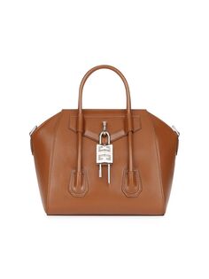 Кожаная сумка Mini Antigona Lock Givenchy