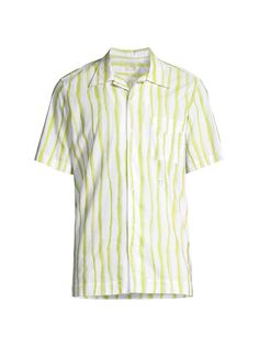 Рубашка с пуговицами спереди Venice Massimo Alba, зеленый